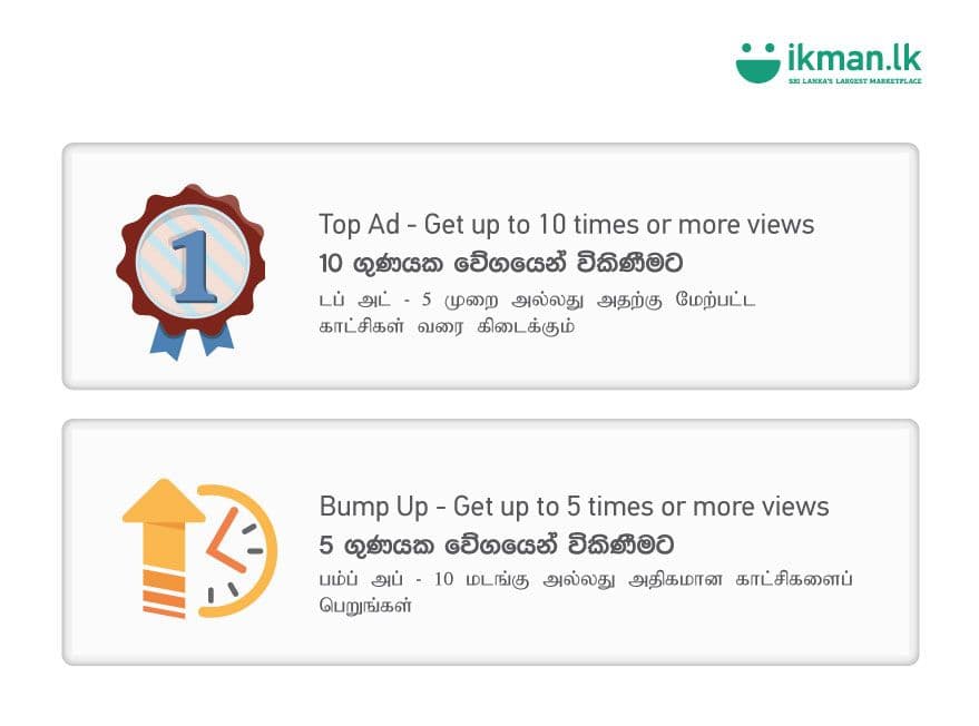 Top Ad & Bump Up Ads Now Come With More and Better Options