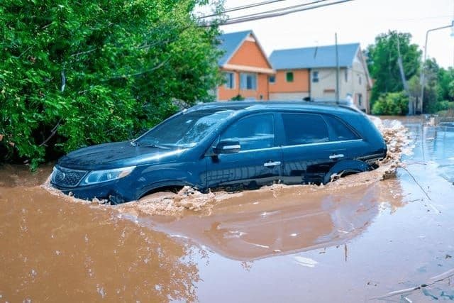 Flood Damaged Car Inspection