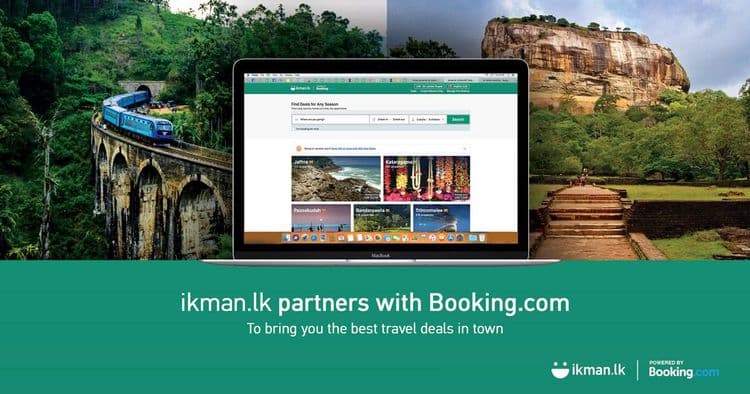 The Travel Bug Kicks In – ikman.lk Teams Up With Booking.com