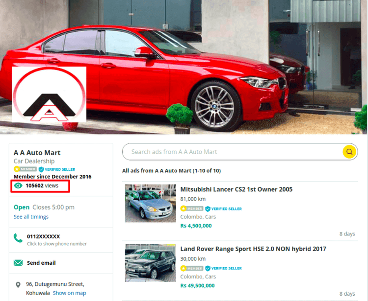 Elevating User Experience: ikman’s Ad View Count Feature Now Available for All!