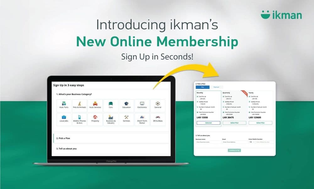 Introducing ikman’s New Online Membership – Sign Up in Seconds!