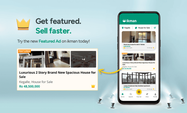 Featured Ads on ikman – Boost Visibility, Get More Buyers