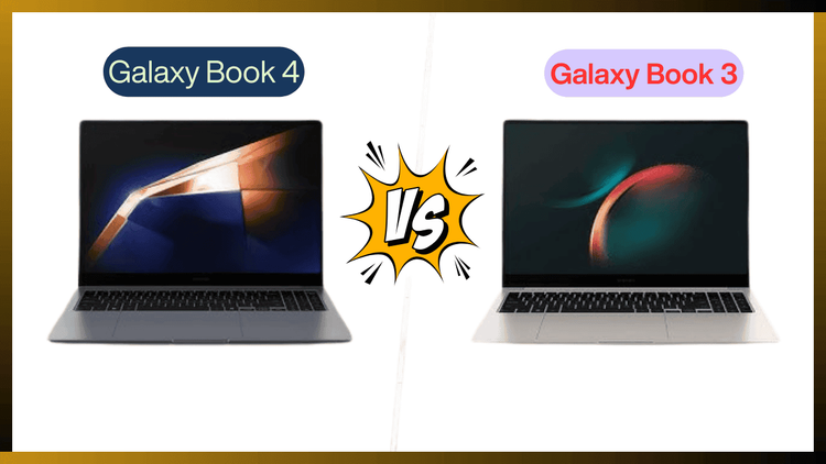 Samsung Galaxy Book 4 vs. Book 3