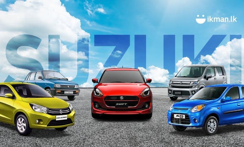 Top 5 Suzuki Models in Sri Lanka