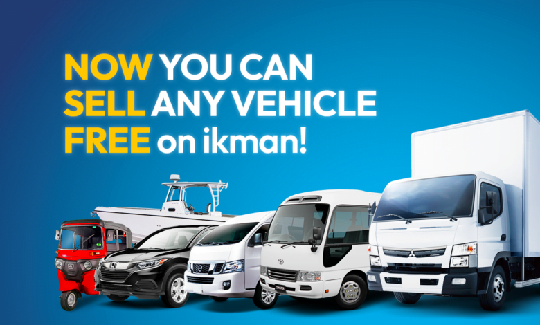 Sell Any Vehicle For Free on ikman